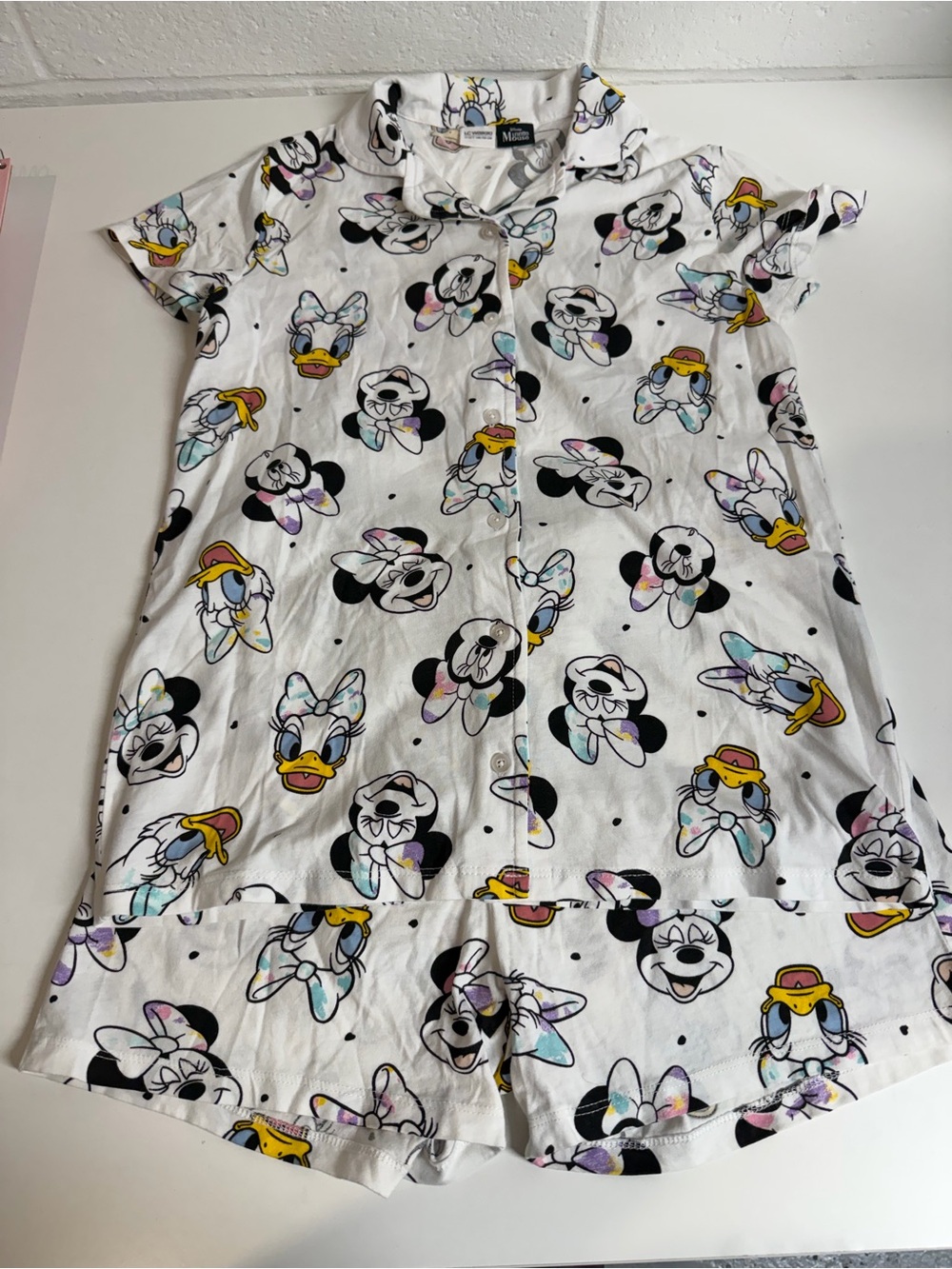 Lc. Waikiki Disney Minnie & Daisy Kids Pajama Set size 11-12 Y